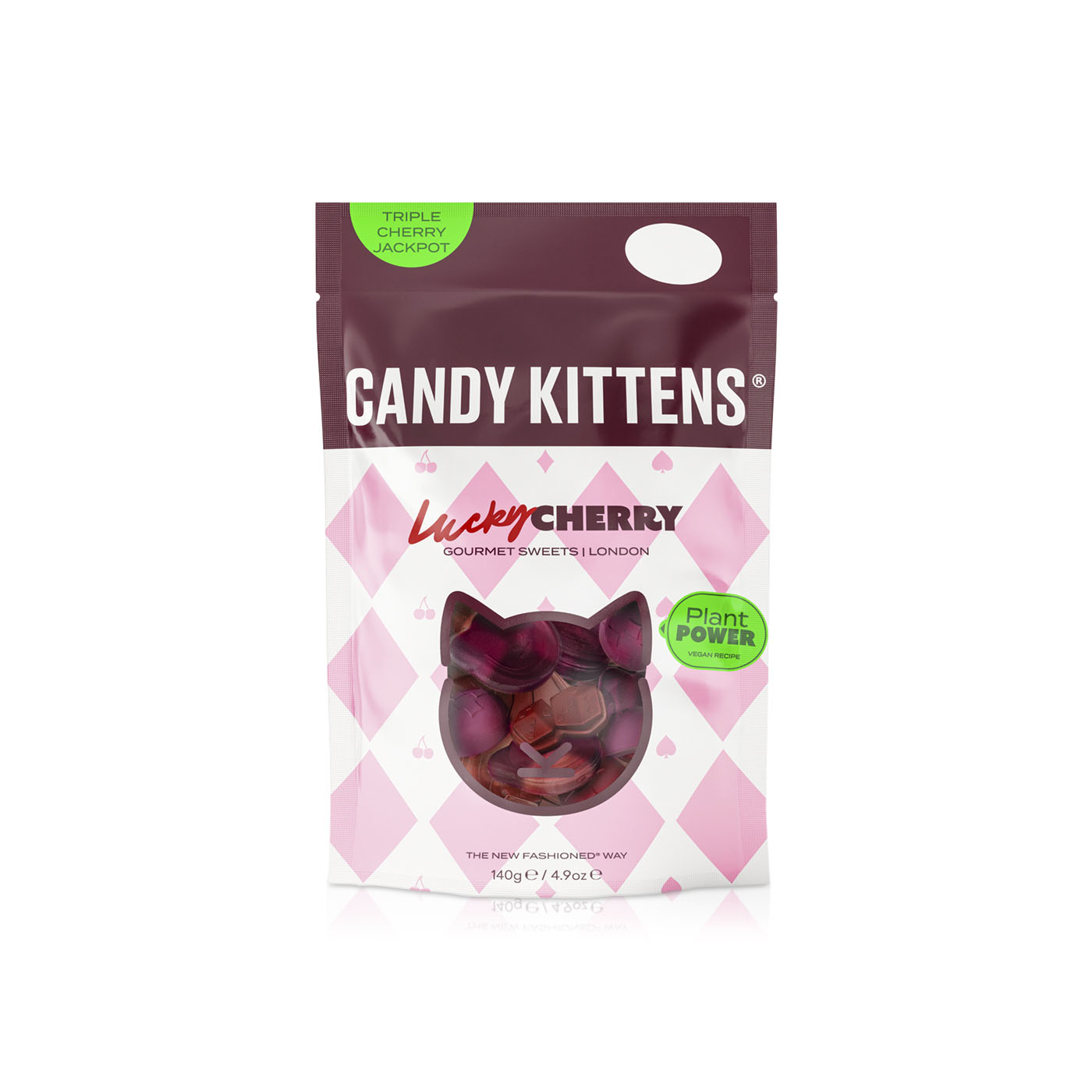 Candy Kittens Lucky Cherry Gourmet Sweets 140g