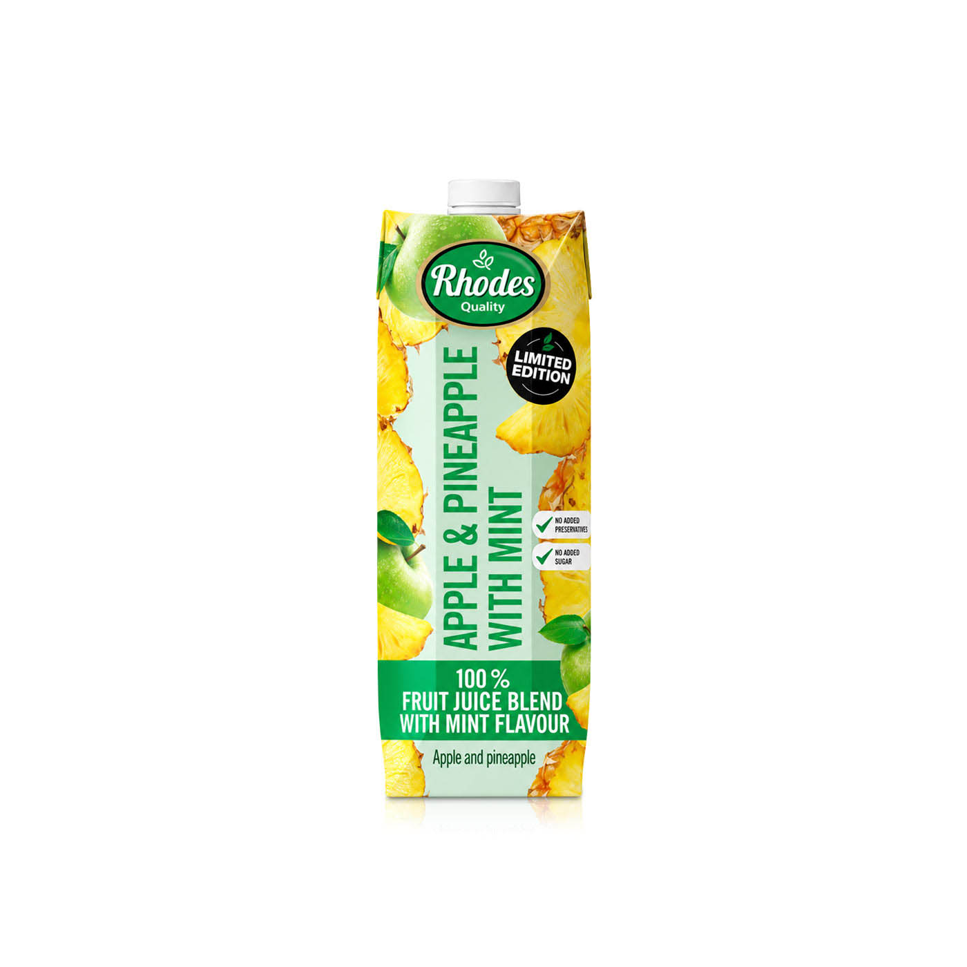 Rhodes Apple & Pineapple Juice with Mint 1 Litre