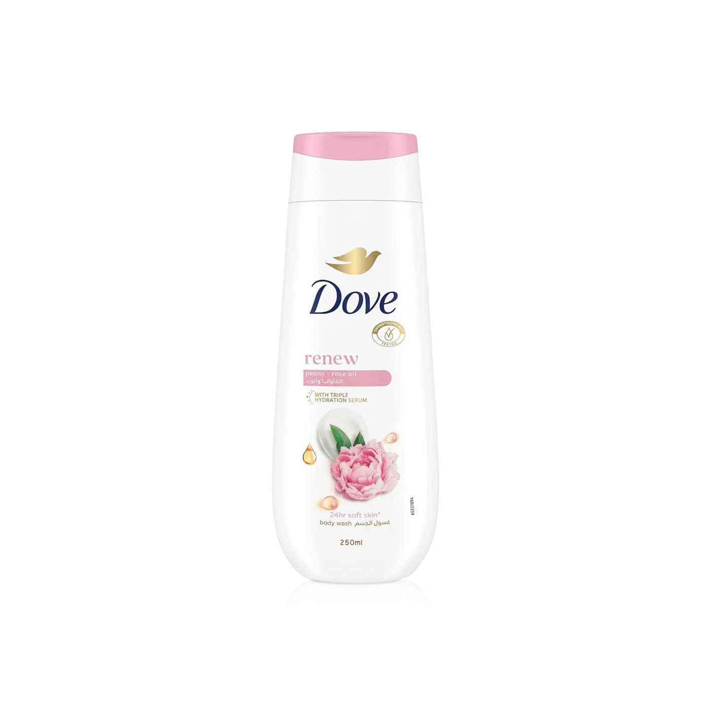 Dove Renew Peony & Rose Oil Body Wash 250ml