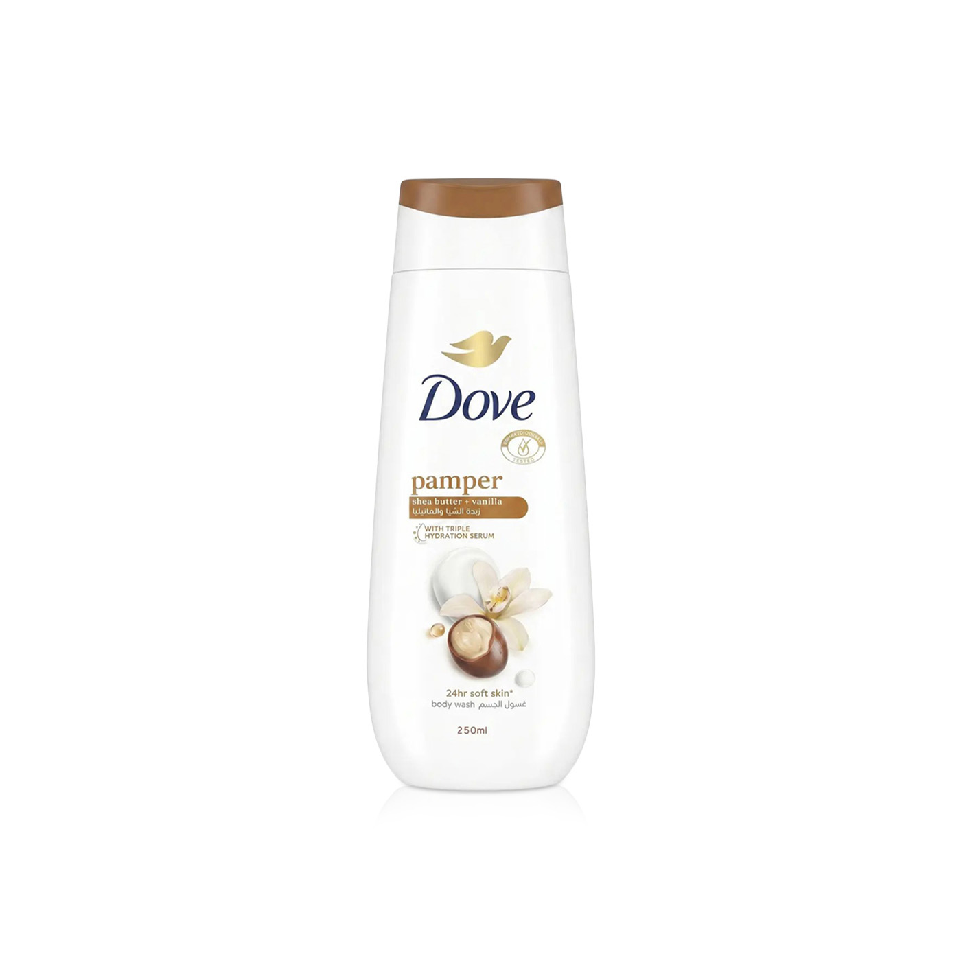 Dove Pamper Shea Butter & Vanilla Body Wash 250ml