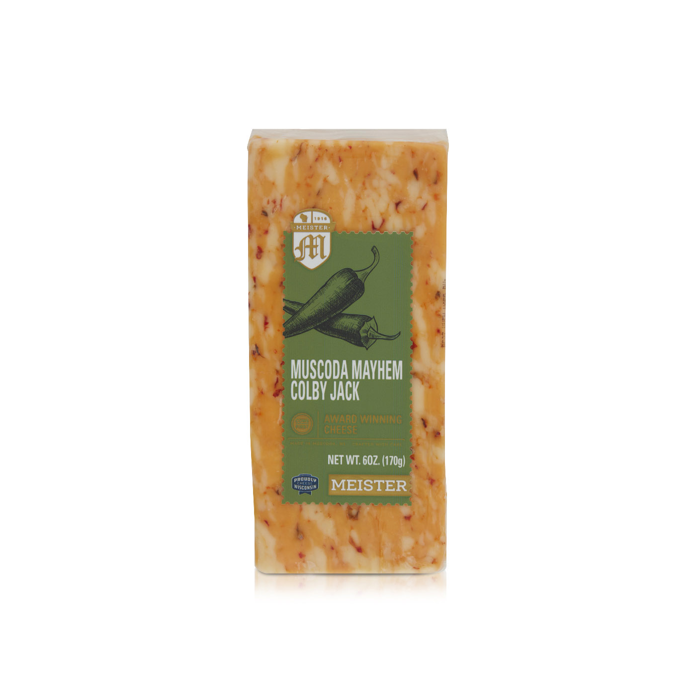 Meister Muscoda Mayhem Colby Jack Cheese 170g