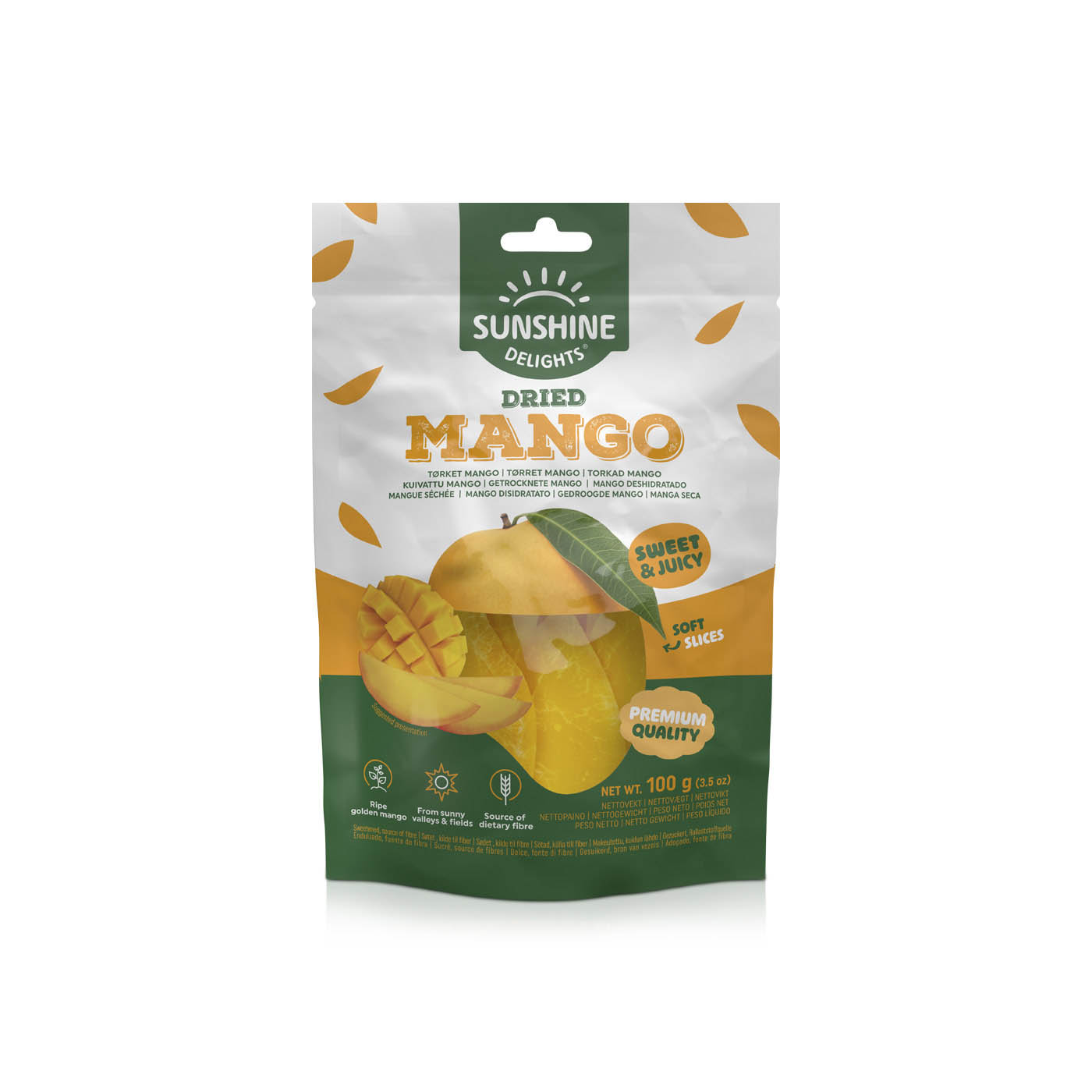 Sunshine Delights Dried Mango 100g