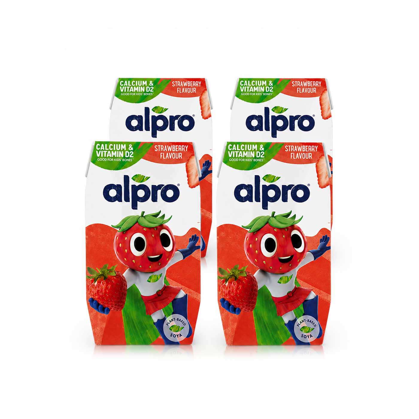 Alpro Kids Strawberry 200ml x 4