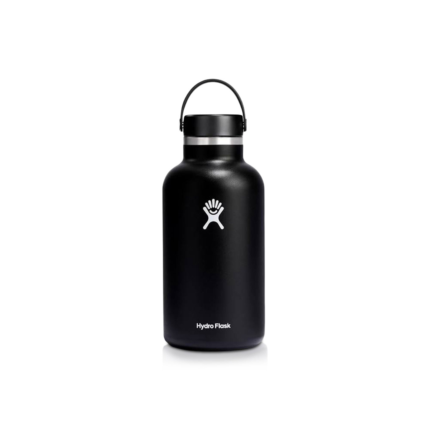 Hydro Flask Wide Mouth Vacuum Bottle Black 1.9 Litre