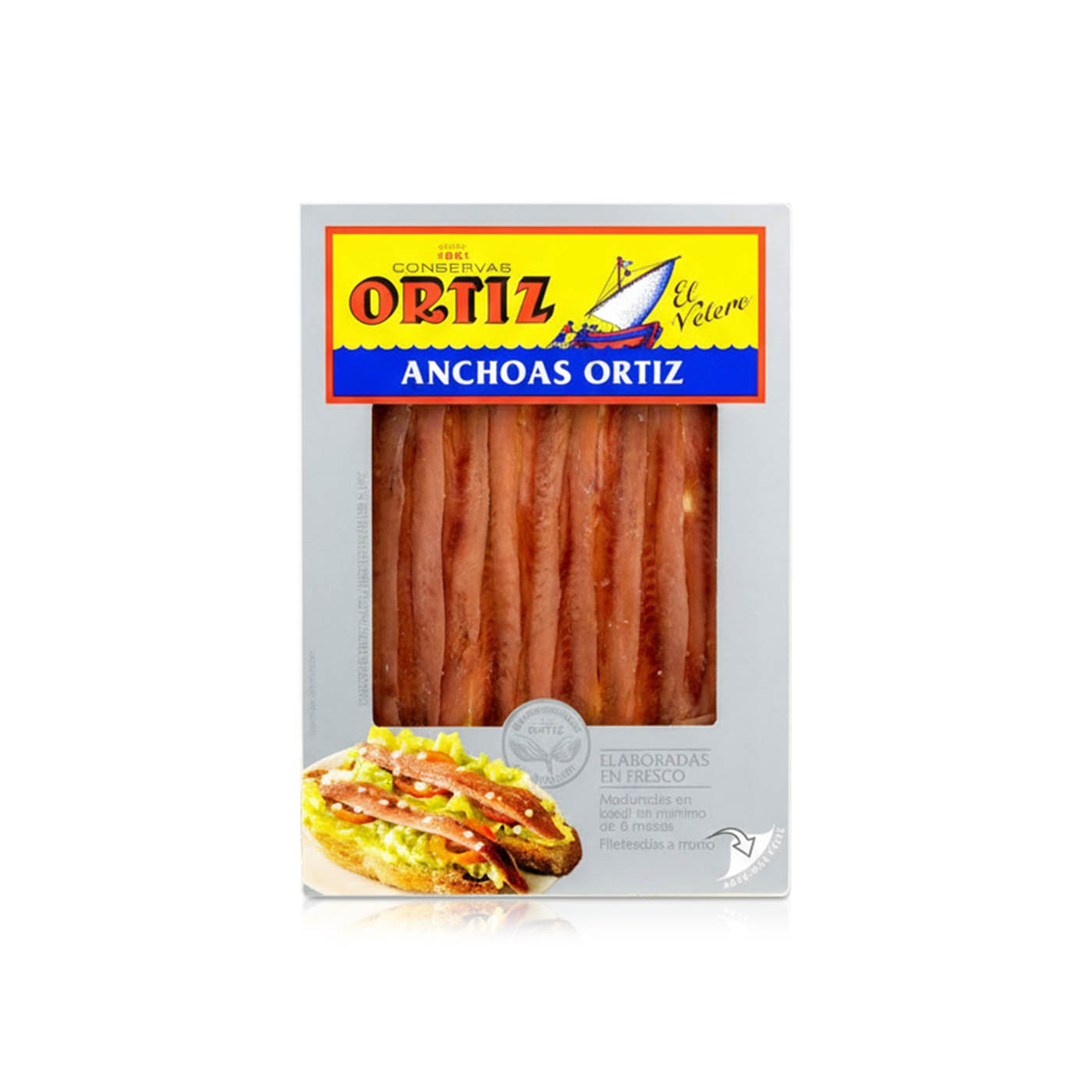 Ortiz Anchovies in Olive Oil 55g