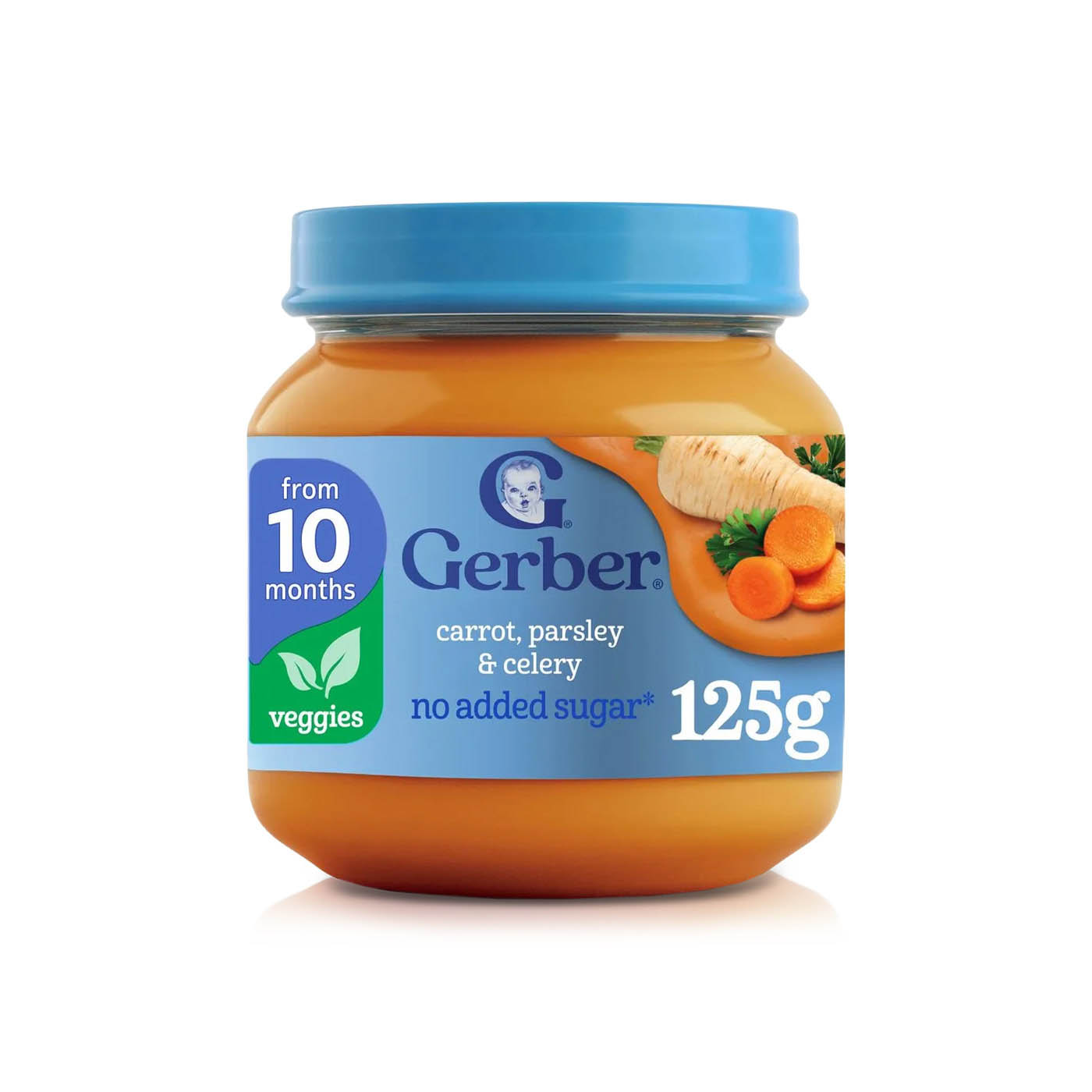 Gerber Vegetable Carrot Parsley Celery Jar 125g