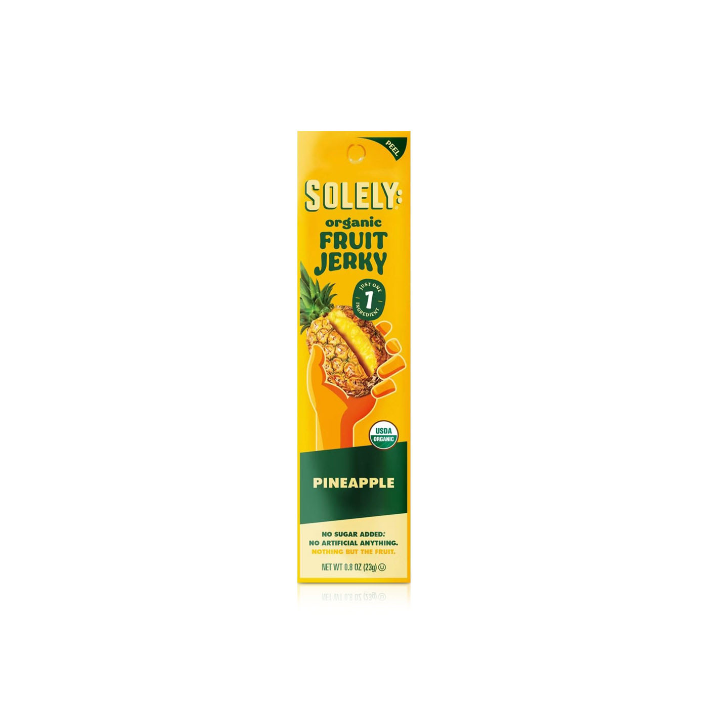 Solely Fruit Jerky Pineapple 23g