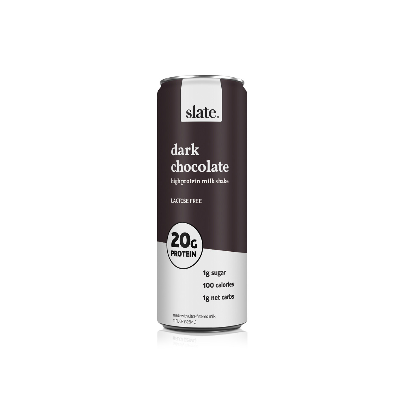 Slate Dark Chocolate High Protein Milkshake 325ml