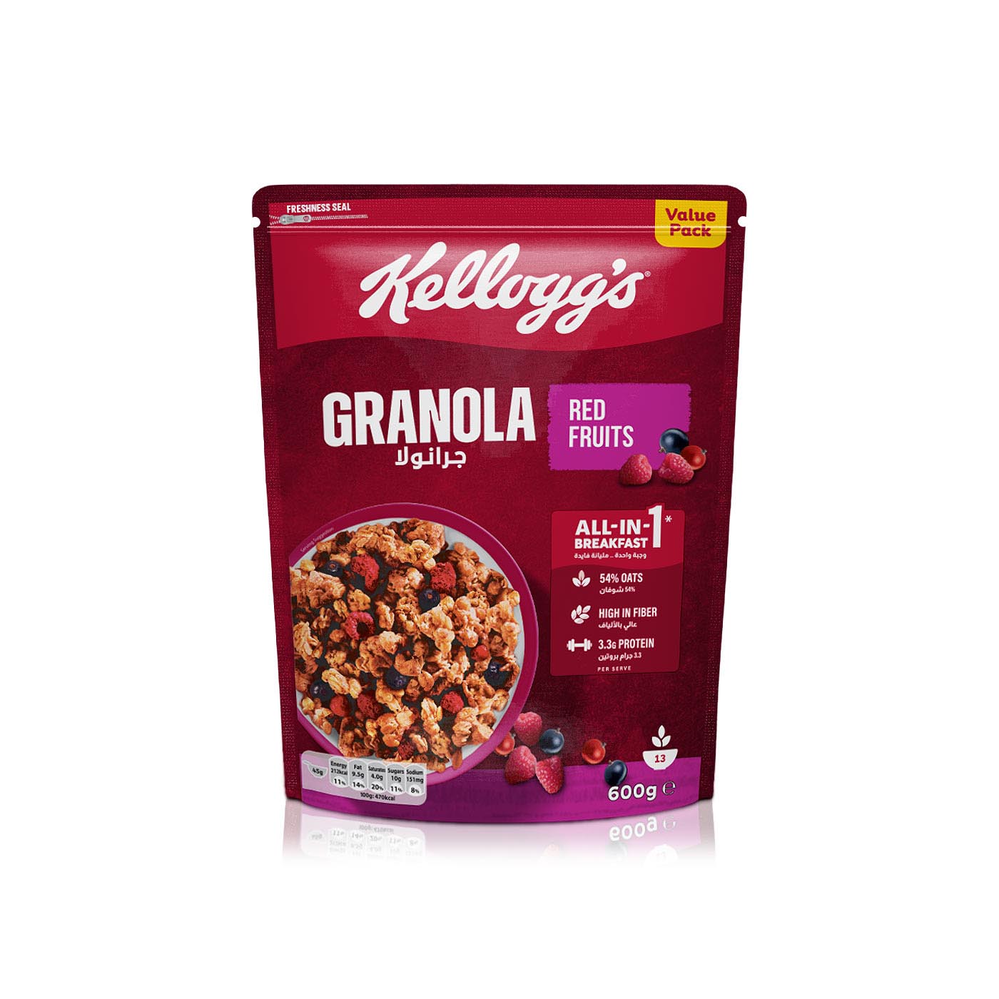 Kellogg's Red Fruits Granola 600g