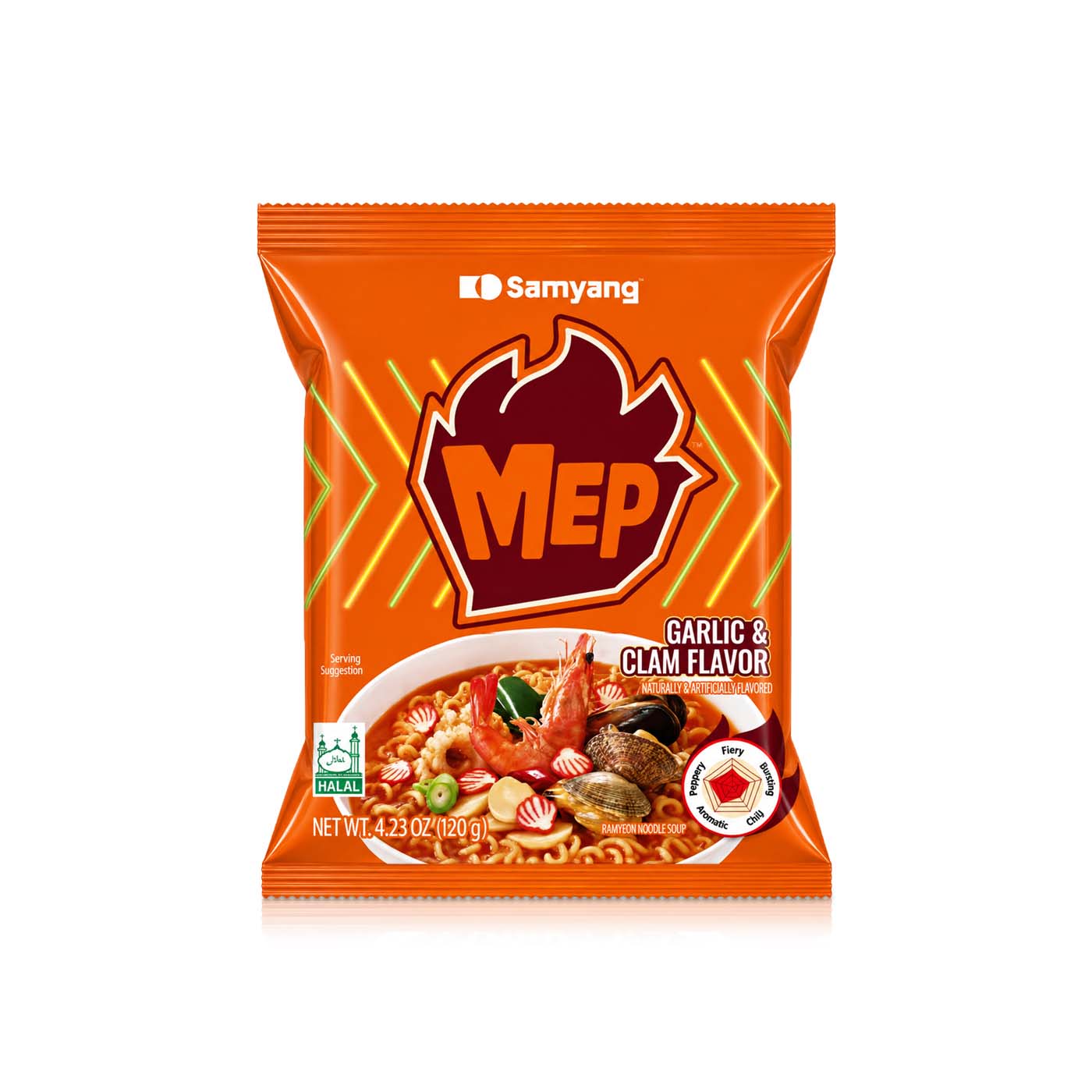 Samyang MEP Clam & Garlic Noodles 120g