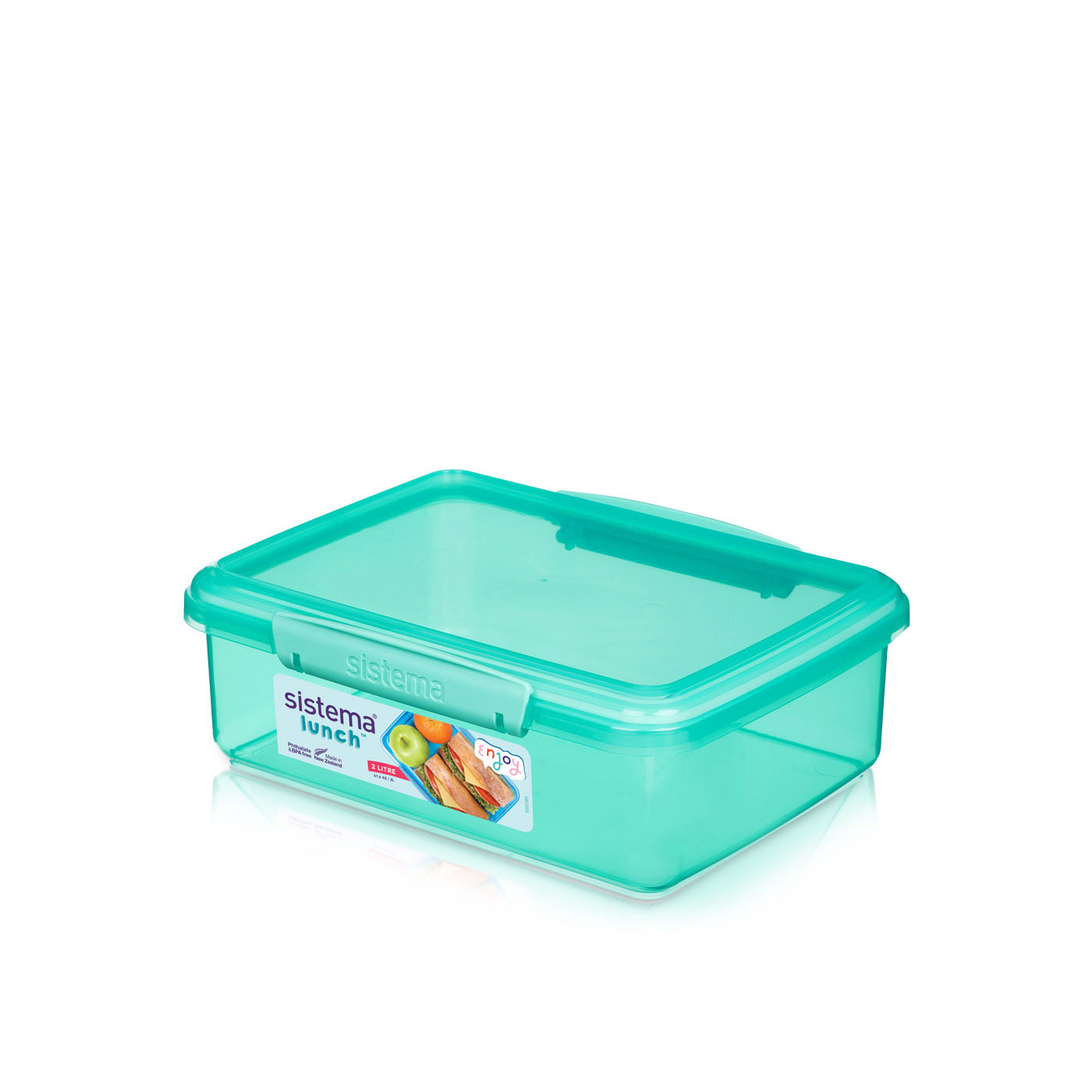 Sistema Lunch Box 2 Litre Assorted