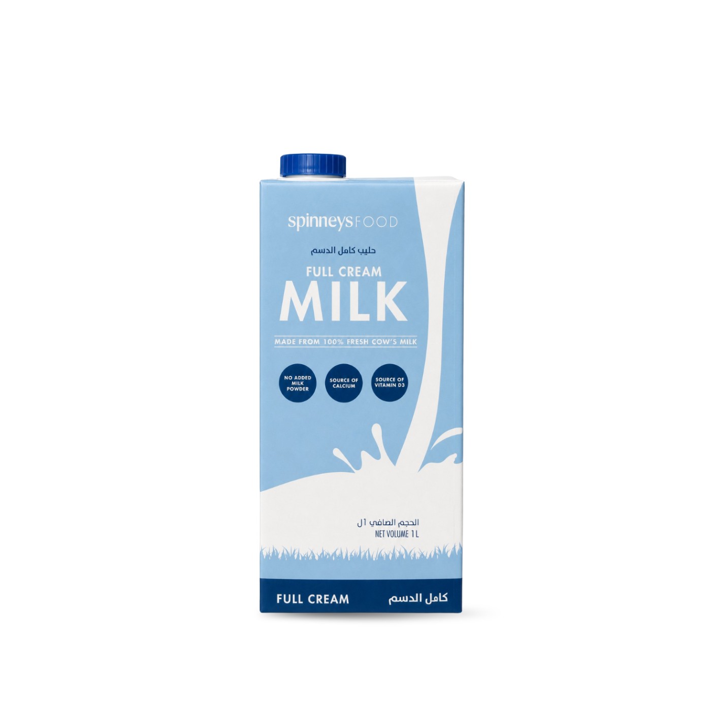 Spinneysfood Full Fat Cow's Milk 1L