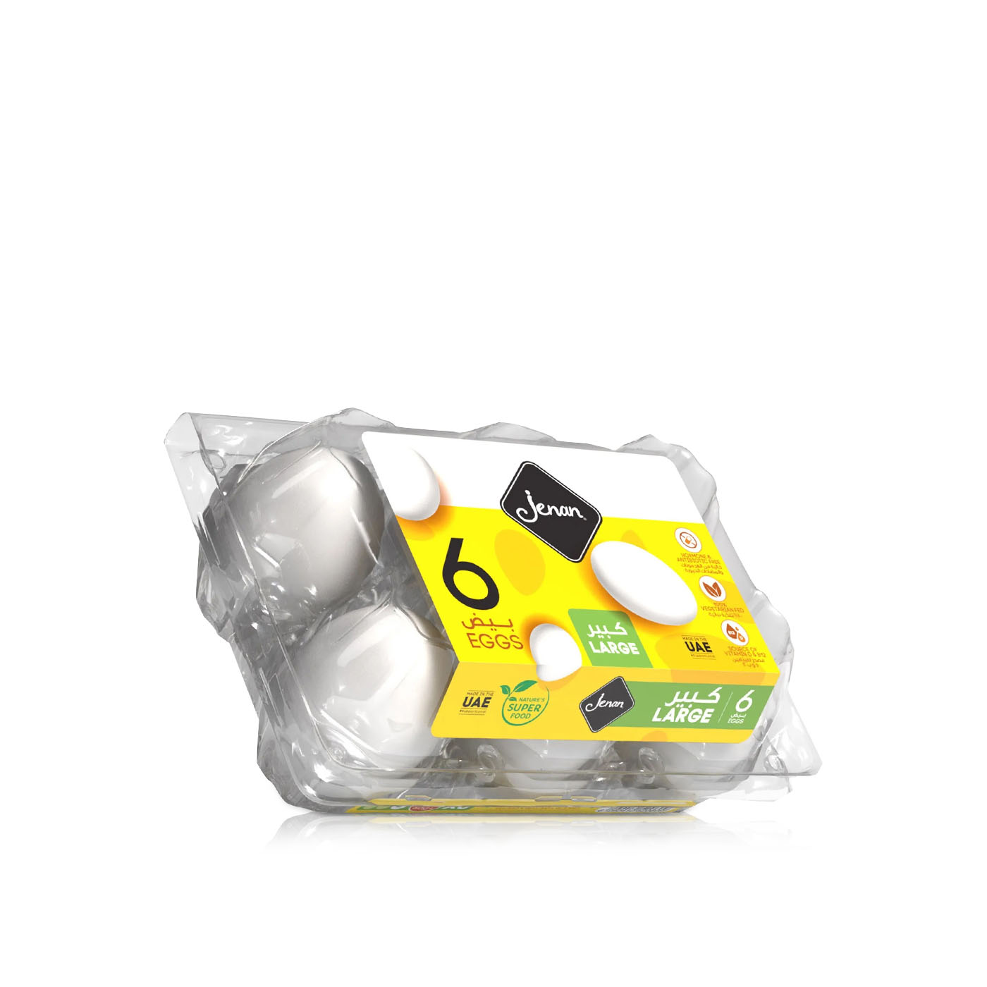 Jenan Large White Eggs x 6