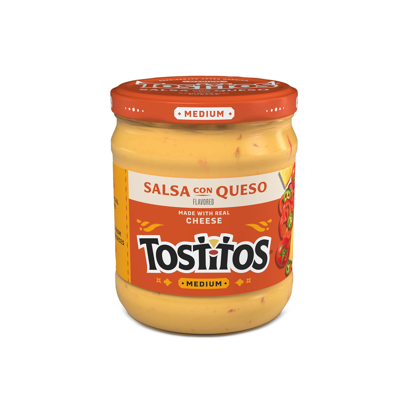 Tostitos Salsa Con Queso Medium Dip 425.2g