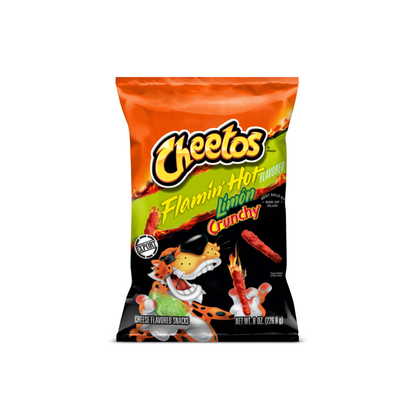 Cheetos Crunchy Flamin Hot Limon 226.8g