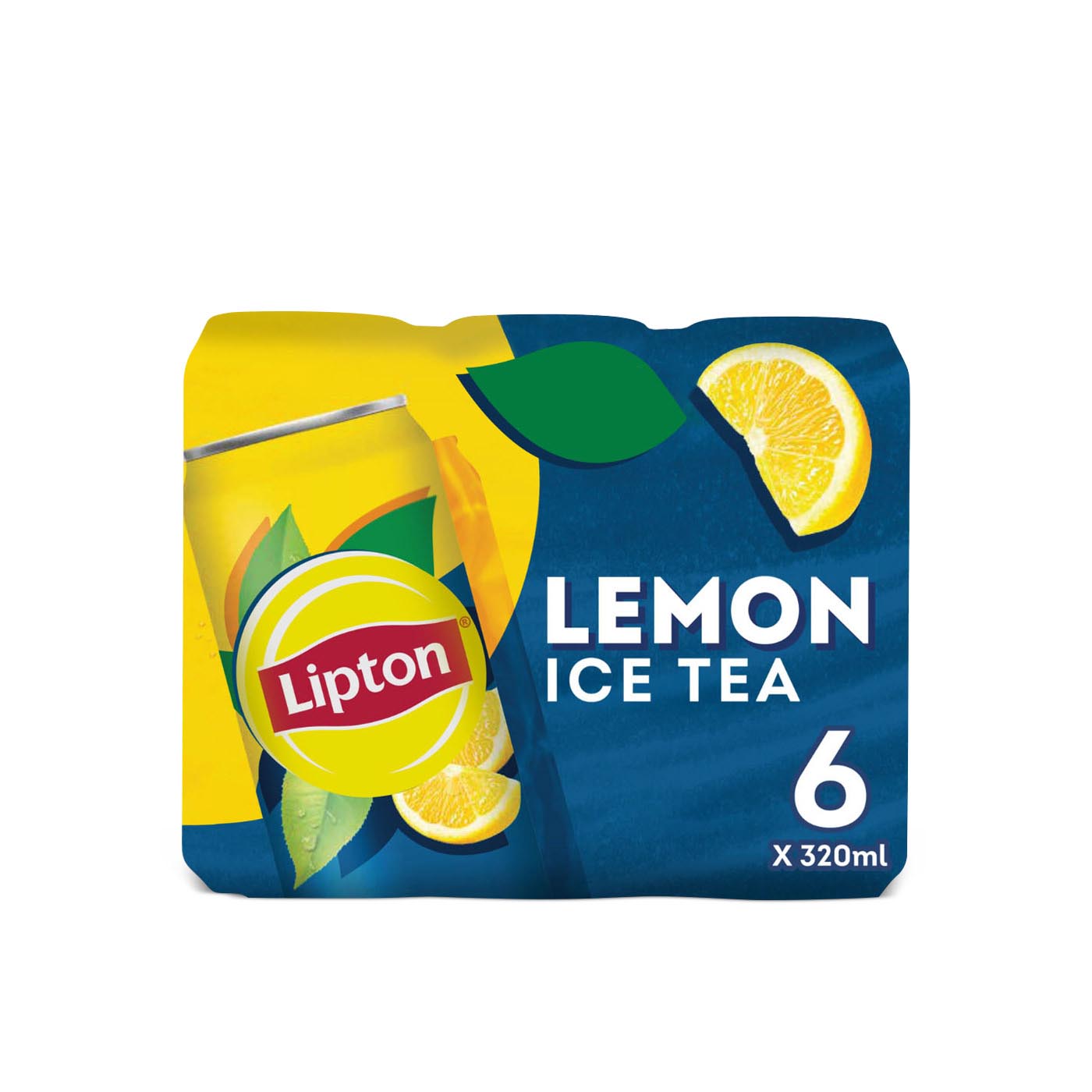 Lipton Ice Tea Lemon Can 320ml x 6