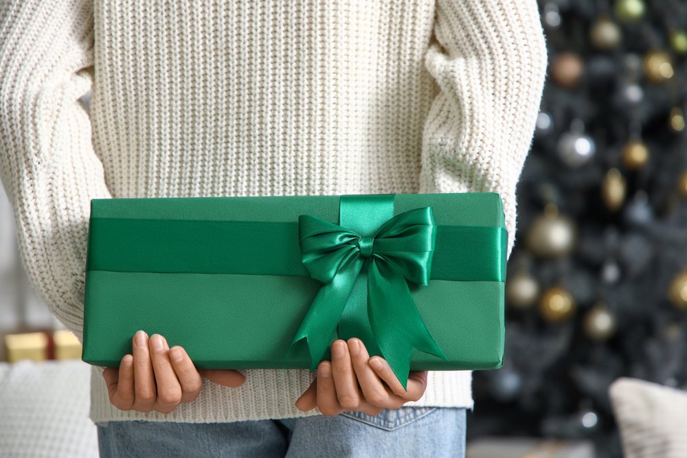 Presents with purpose