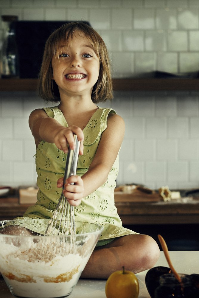 Cooking helps children understand ingredients