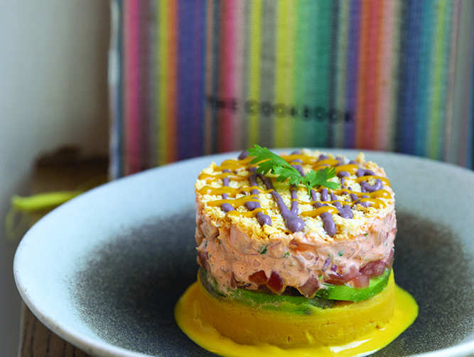 Spicy seafood rice | Diners can sit at communal tables, at the bar, or at a table with a view of the park outside | Tuna ceviche | The scallop ceviche with aji amarillo tiger milk dressing  is an explosion of flavours.