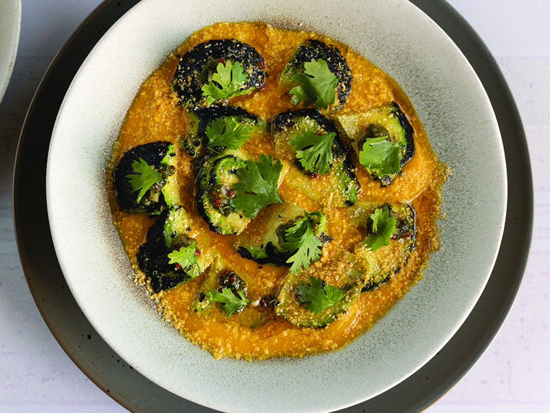 Spicy seafood rice | Diners can sit at communal tables, at the bar, or at a table with a view of the park outside | Tuna ceviche | The scallop ceviche with aji amarillo tiger milk dressing  is an explosion of flavours.