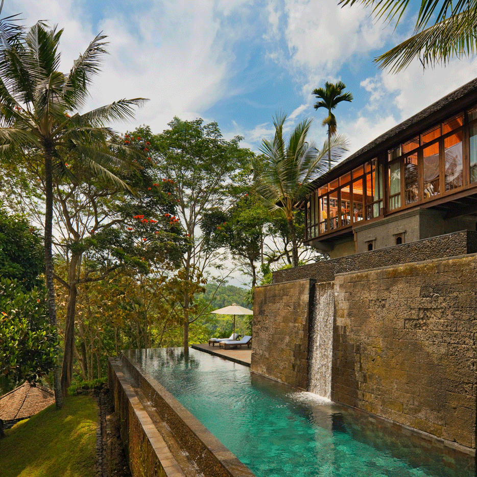 At COMO Shambhala Estate, accommodation is made up of private residences, villas and suites