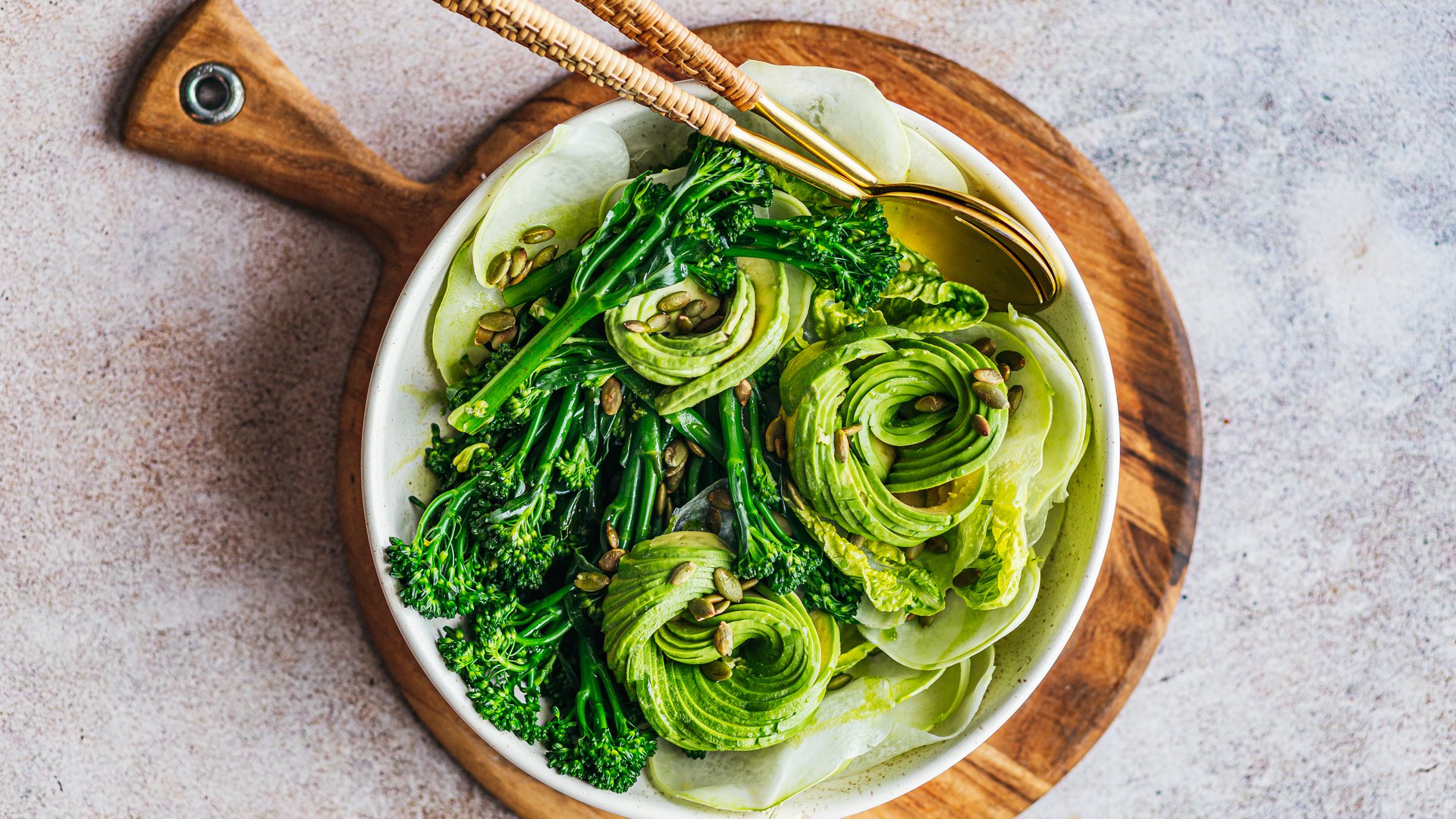 Ultimate green salad